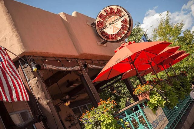 Outside view of Table Mountain Grill and Cantina